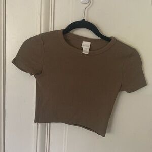 Navy Green Dark Green Crop Top Short Sleeve Crop Top size XS/S St Patrick’s Day